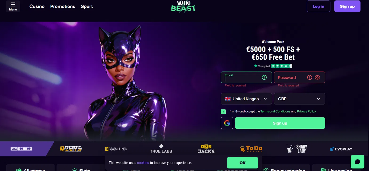 WinBeast Casino